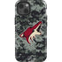NHL Arizona Coyotes Camo iPhone 15 Impact Case
