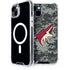 NHL Arizona Coyotes Camo iPhone 15 Plus MagSafe Case
