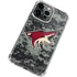 NHL Arizona Coyotes Camo iPhone 15 Pro Clear Case