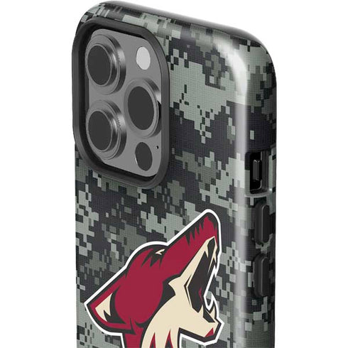NHL Arizona Coyotes Camo iPhone 15 Pro Impact Case