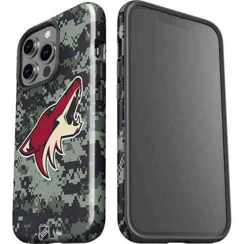NHL Arizona Coyotes Camo iPhone 15 Pro Impact Case