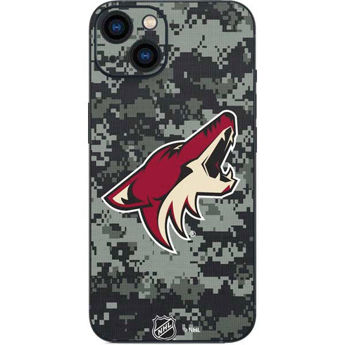 NHL Arizona Coyotes Camo iPhone 14 Skin