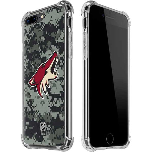 NHL Arizona Coyotes Camo iPhone 7/8 Plus Clear Case