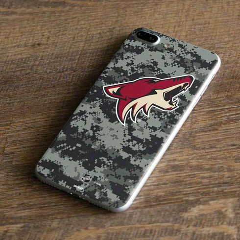 NHL Arizona Coyotes Camo iPhone 8 Plus Skin