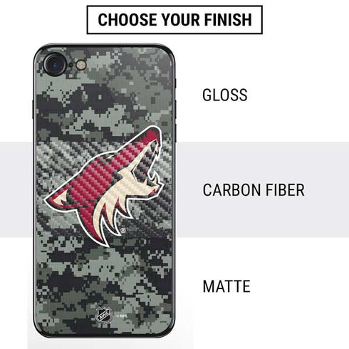 NHL Arizona Coyotes Camo iPhone SE (2nd & 3rd Gen) Skin