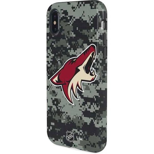 NHL Arizona Coyotes Camo iPhone X Pro Case