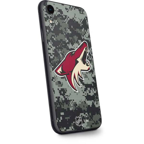 NHL Arizona Coyotes Camo iPhone XR Skin