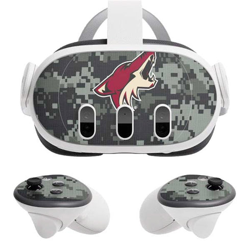 NHL Arizona Coyotes Camo Meta Quest 3 Skin
