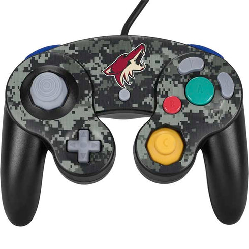 NHL Arizona Coyotes Camo Nintendo GameCube Controller Skin