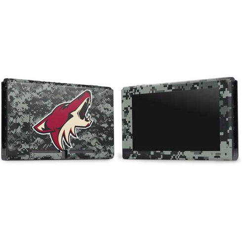 NHL Arizona Coyotes Camo Nintendo Switch Bundle Skin