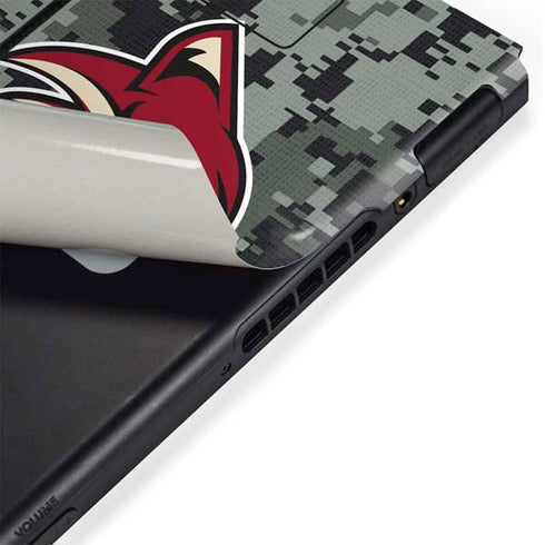 NHL Arizona Coyotes Camo Nintendo Switch Bundle Skin