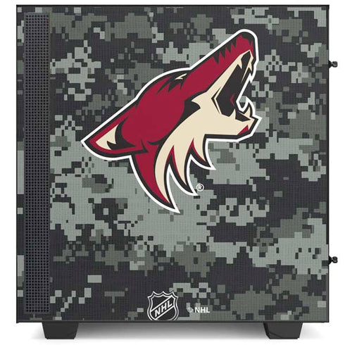 NHL Arizona Coyotes Camo NZXT H510 Compact ATX Mid-Tower Case Skin