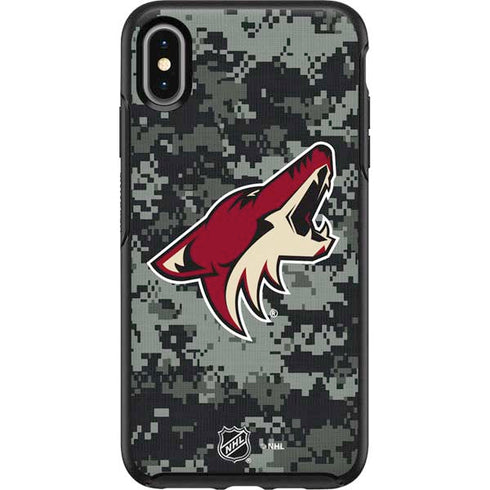 NHL Arizona Coyotes Camo Otterbox Symmetry iPhone Skin
