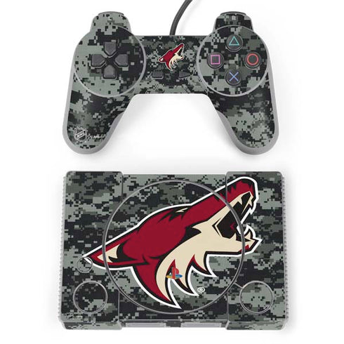 NHL Arizona Coyotes Camo PlayStation Classic Bundle Skin