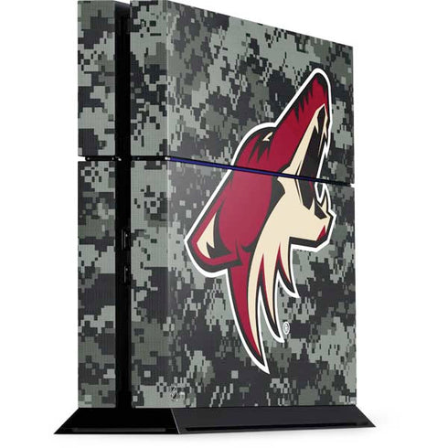NHL Arizona Coyotes Camo PS4 Console Skin
