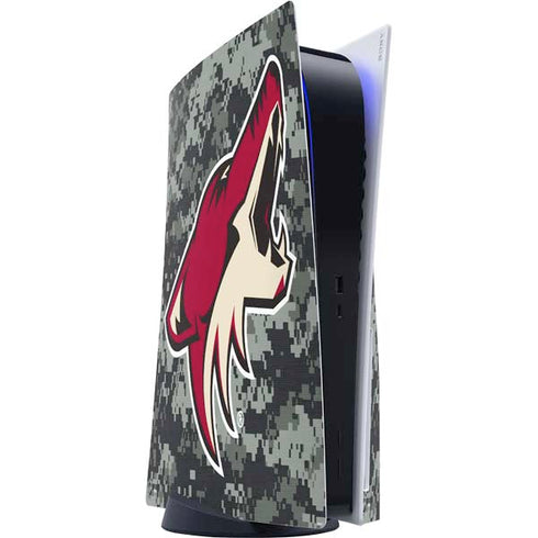 NHL Arizona Coyotes Camo PS5 Console Skin