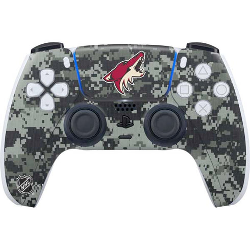 NHL Arizona Coyotes Camo PS5 Controller Skin