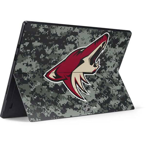 NHL Arizona Coyotes Camo Surface Pro 7 Skin