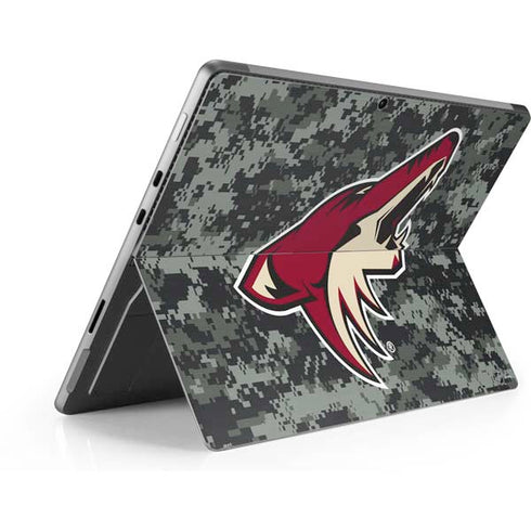 NHL Arizona Coyotes Camo Surface Pro 8 Skin
