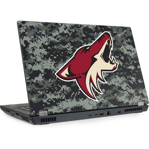 NHL Arizona Coyotes Camo Lenovo ThinkPad Skin