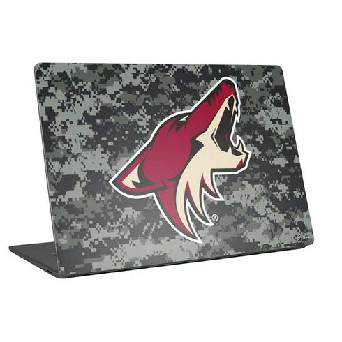 NHL Arizona Coyotes Camo Universal Laptop 17in (13.8 x 10in) Skin