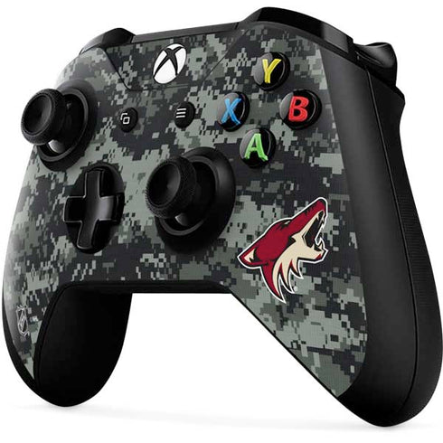 NHL Arizona Coyotes Camo Xbox One X Controller Skin