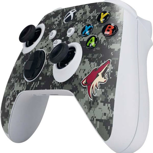 NHL Arizona Coyotes Camo Xbox Series S Controller Skin