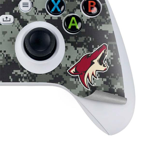 NHL Arizona Coyotes Camo Xbox Series S Controller Skin