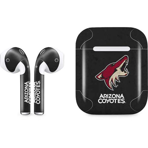 NHL Arizona Coyotes Distressed Apple AirPods Skin