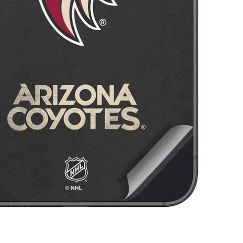 NHL Arizona Coyotes Distressed Galaxy A14 5G Skin
