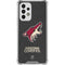 NHL Arizona Coyotes Distressed Galaxy A33 5G Clear Case