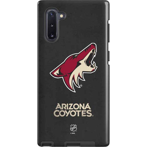 NHL Arizona Coyotes Distressed Galaxy Note 10 Pro Case