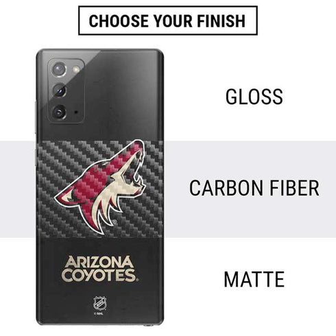 NHL Arizona Coyotes Distressed Galaxy Note20 5G Skin