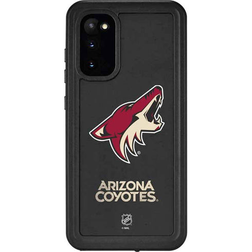 NHL Arizona Coyotes Distressed Galaxy S20 Waterproof Case