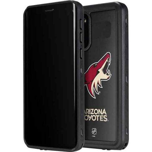 NHL Arizona Coyotes Distressed Galaxy S20 Waterproof Case