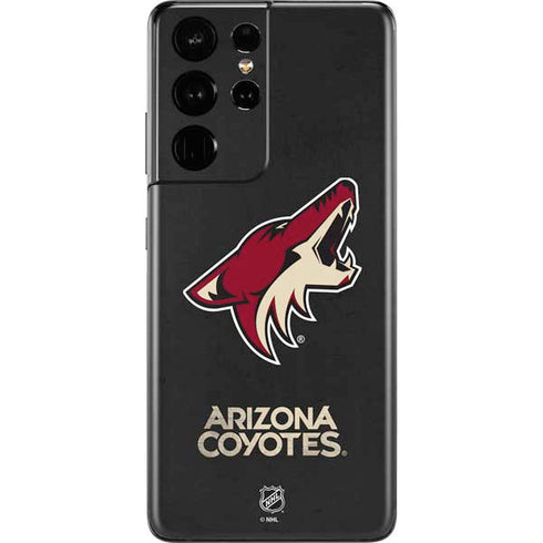 NHL Arizona Coyotes Distressed Galaxy S21 Ultra 5G Skin