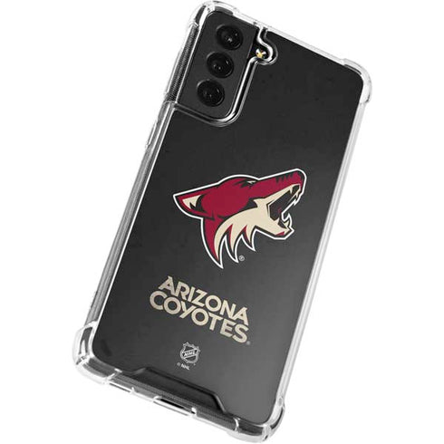 NHL Arizona Coyotes Distressed Galaxy S22 Plus Clear Case