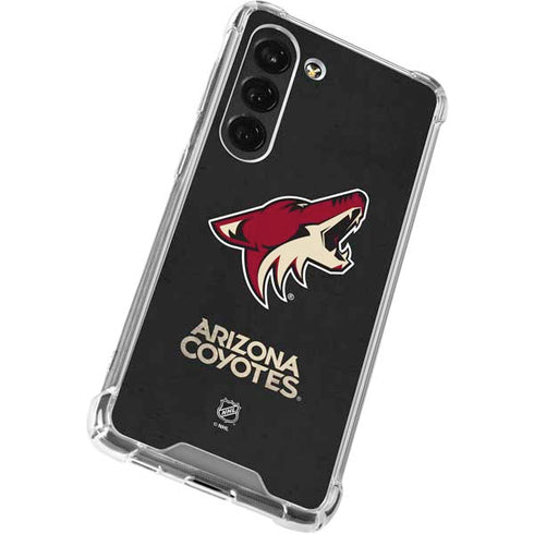 NHL Arizona Coyotes Distressed Galaxy S23 Clear Case