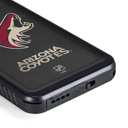 NHL Arizona Coyotes Distressed Galaxy S23 Plus Waterproof Case