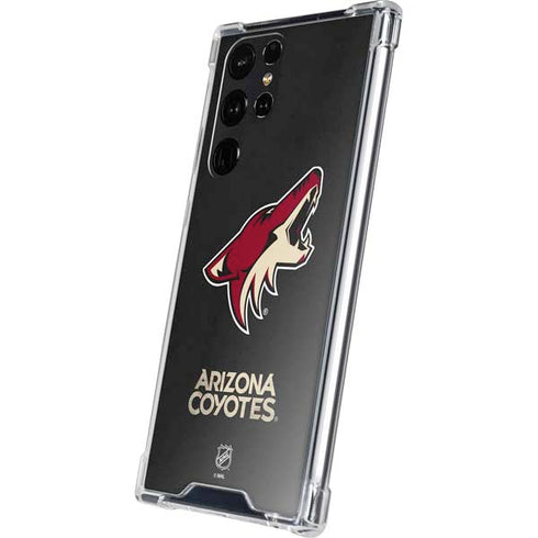 NHL Arizona Coyotes Distressed Galaxy S24 Ultra Clear Case
