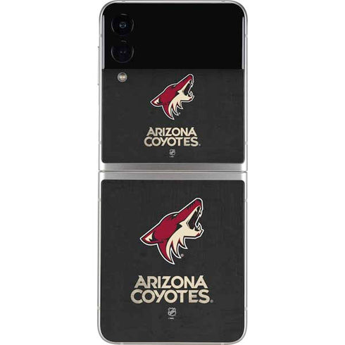 NHL Arizona Coyotes Distressed Galaxy Z Flip4 5G Skin