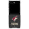 NHL Arizona Coyotes Distressed Galaxy Z Flip5 5G Clear Case