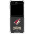 NHL Arizona Coyotes Distressed Galaxy Z Flip5 5G Clear Case