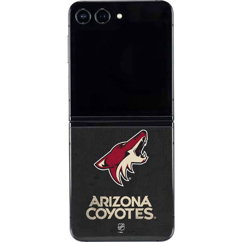 NHL Arizona Coyotes Distressed Galaxy Z Flip5 5G Skin