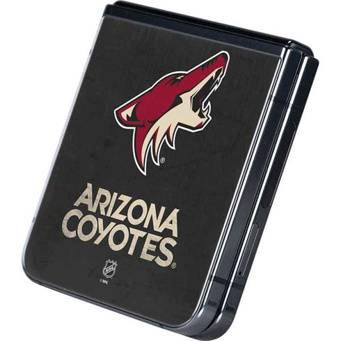 NHL Arizona Coyotes Distressed Galaxy Z Flip5 5G Skin