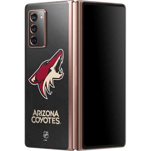 NHL Arizona Coyotes Distressed Galaxy Z Fold2 5G Skin