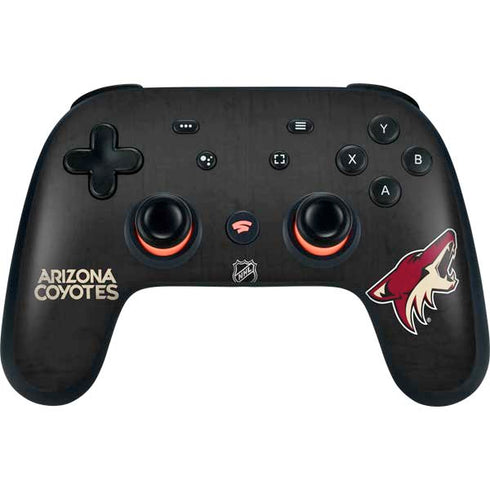 NHL Arizona Coyotes Distressed Google Stadia Controller Skin