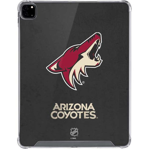 NHL Arizona Coyotes Distressed iPad Pro 12.9in (2020) Clear Case