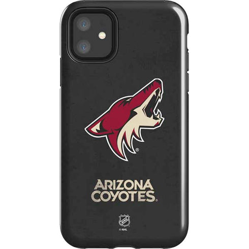 NHL Arizona Coyotes Distressed iPhone 11 Impact Case