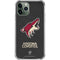 NHL Arizona Coyotes Distressed iPhone 11 Pro Max Clear Case